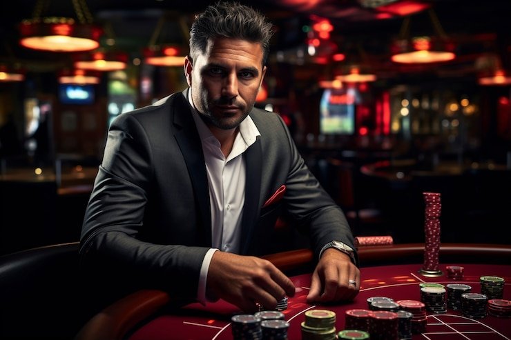 Kartu domino dan skor di permainan Gaple Online